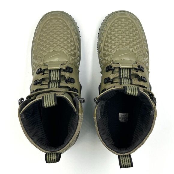 Nike Lunar Force 1 Duckboot '17 GS 'Medium Olive' - Picture 4 of 13